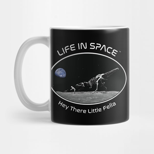 Life in Space: Hey There Little Fella by photon_illustration